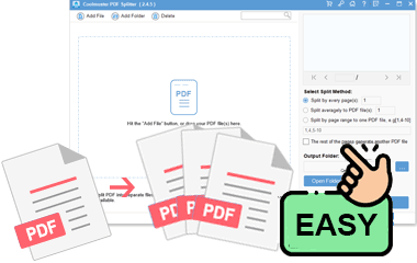 split pdf fast