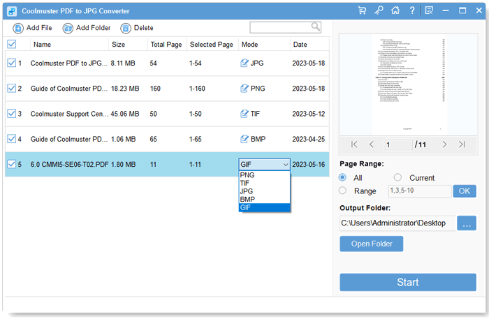 set output location set output options