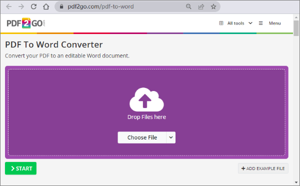 upload the pdf files you want to convert