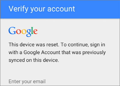 google lock on samsung