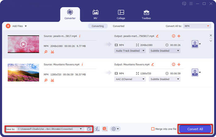 convert video to mpg in video converter ultimate