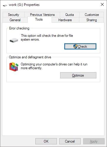 fix corrupted sd card