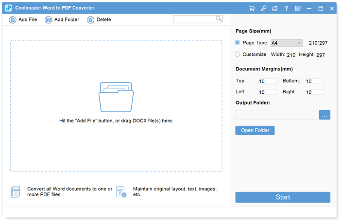 add your desired word documents