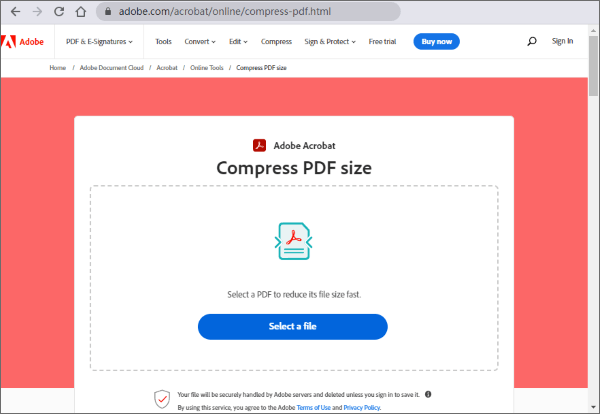 compress pdf with adobe acrobat pdf compressor