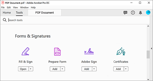 how to make a pdf document fillable