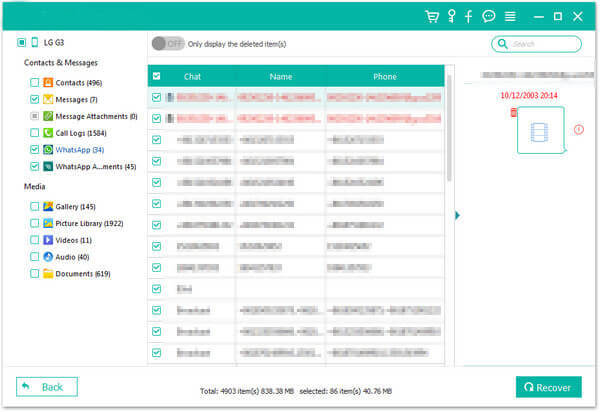  hit recover on android whatsapp recovery