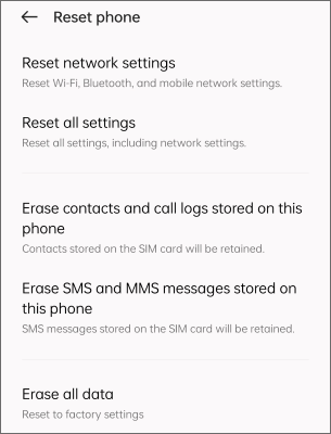 how to reset android device when phone is hot and battery draining