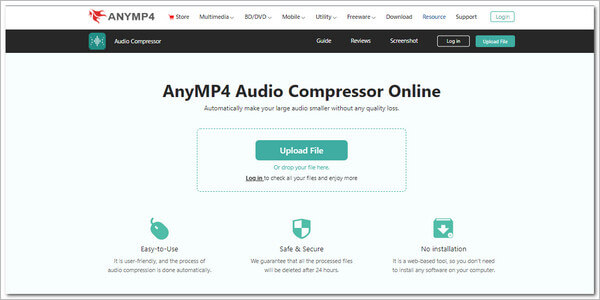 anymp4 audio compressor