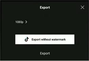 how to remove tiktok watermark on capcut