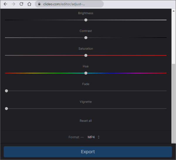 customize the settings