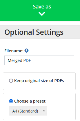 combine multiple pdfs