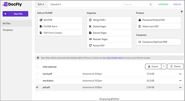 create fillable pdf with word