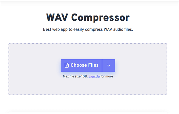 how to compress wav files with freeconvert