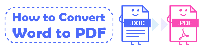 how to convert word to pdf