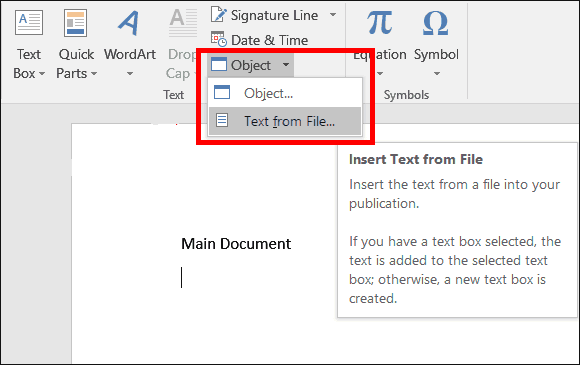 how to insert a pdf into a word document