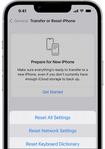 check network connection to fix message failed to send on iphone