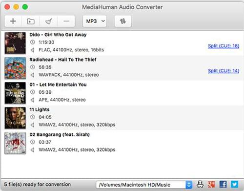 how to convert wma files to mp3 using mediahuman audio converter