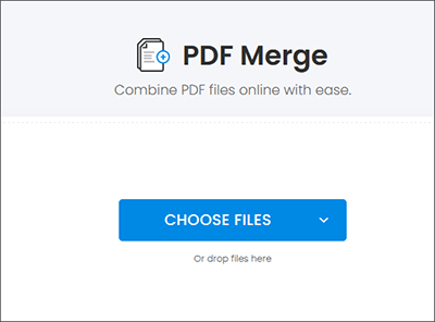 select pdf files to merge