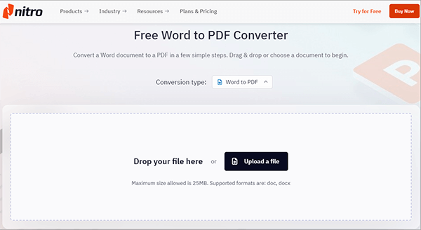 ms word to pdf converter