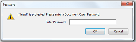 remove security from pdf with password