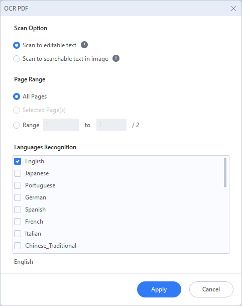 configure settings