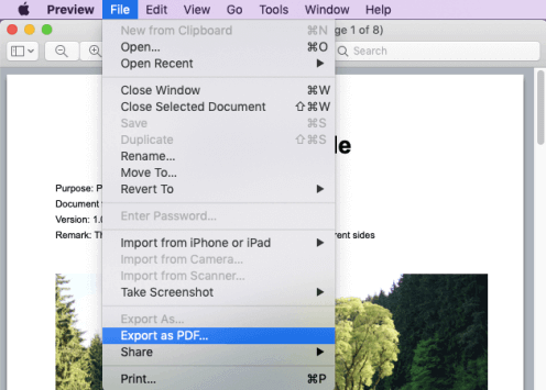 Take PDF pages