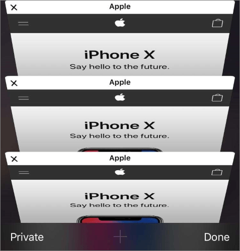 safari tabs