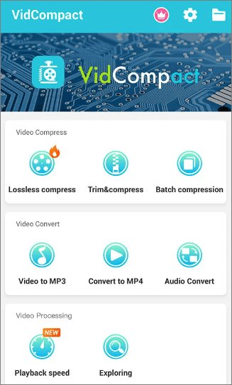 use a video compressor for whatsapp, the video compressor mp3 converter