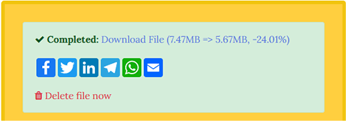 download compressed file