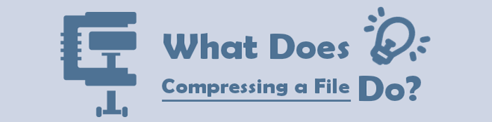what does compressing a file do