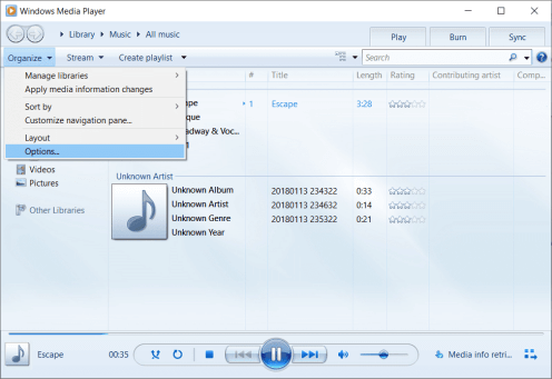 how to turn mp4 into mp3 with windows media player
