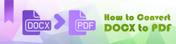how to convert docx to pdf