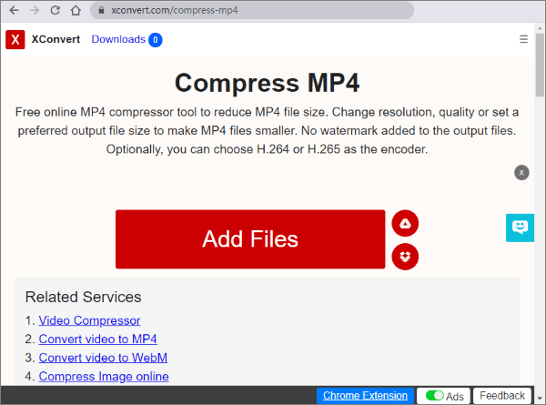 xconvert file compressor online