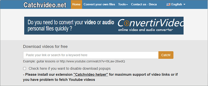 youtube video download without watermark with catchvideo