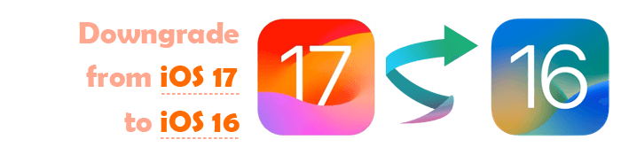 how to downgrade from ios 17 to ios 16 without losing data
