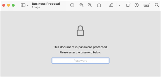 document is successfully encrypted