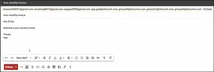how to add a pdf to a mail merge email with gmass