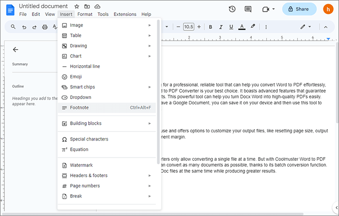 edit pdf with google docs