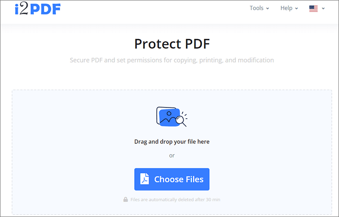 add pdf files to i2pdf