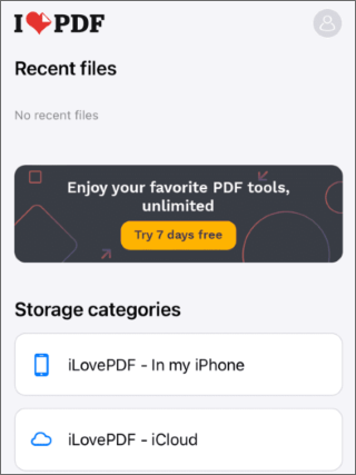 how to open password protected pdf on iphone with ilovepdf