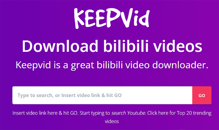 bilibili video downloader