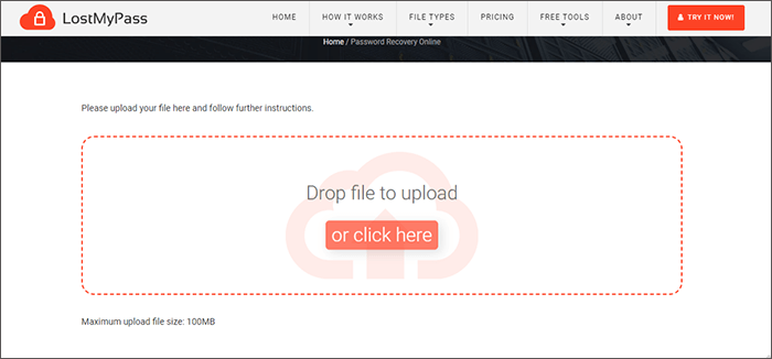 upload pdf file