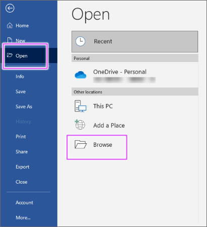 open pdf in word