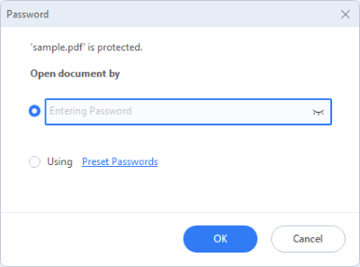 pdf security remover