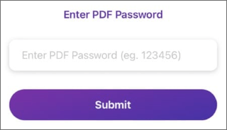 enter password