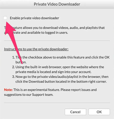 how to download private youtube videos