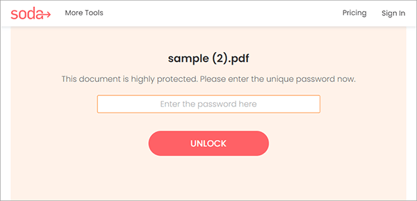 how to take password off pdf