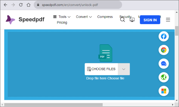 try speddpdf pdf decrypter