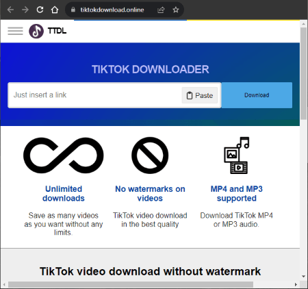download tiktok videos without watermark with tiktokdownload