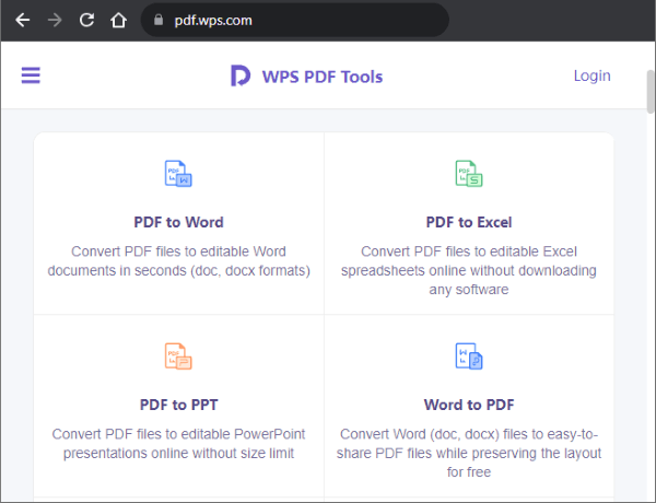 encrypt pdf with password with wps